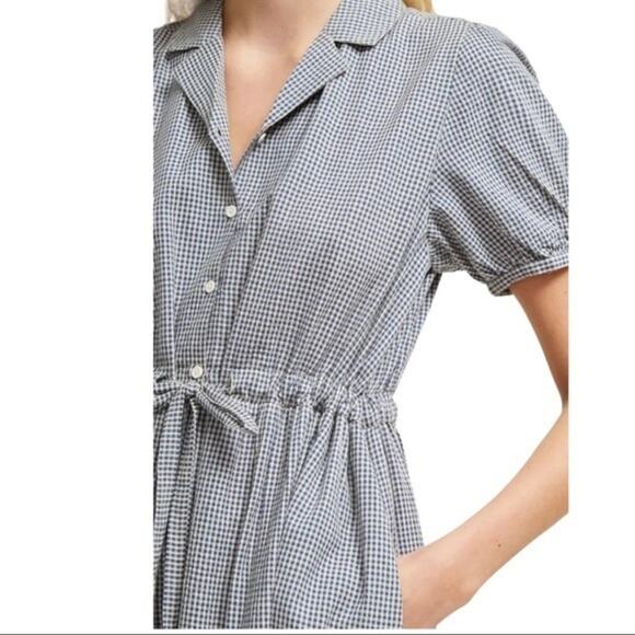 French Connection Jacqueline Gingham Dress 4 NWT - Picture 4 of 10